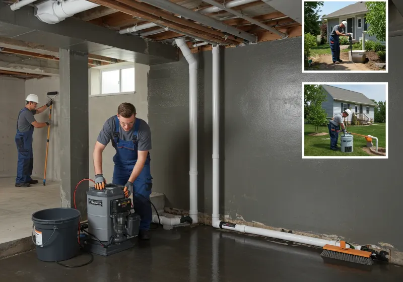 Basement Waterproofing and Flood Prevention process in Ocean Pointe, HI